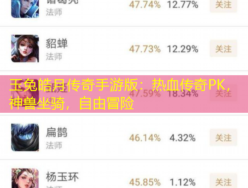 玉兔皓月傳奇手游版：熱血傳奇PK，神獸坐騎，自由冒險