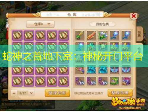 蛇神之首地下室：神秘開(kāi)門(mén)平臺(tái)