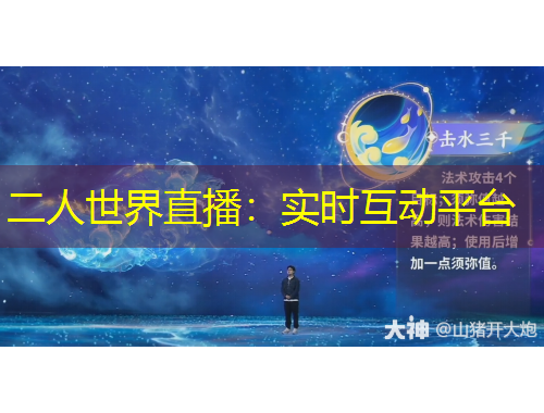 二人世界直播：實時互動平臺