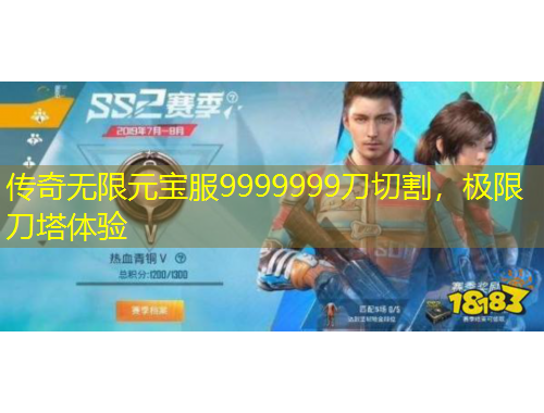 傳奇無限元寶服9999999刀切割，極限刀塔體驗
