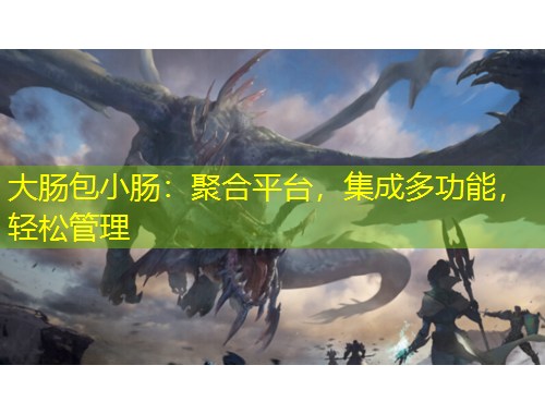 大腸包小腸：聚合平臺(tái)，集成多功能，輕松管理