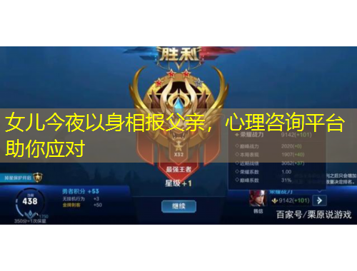 女兒今夜以身相報(bào)父親，心理咨詢平臺(tái)助你應(yīng)對(duì)