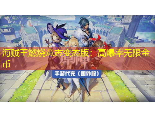 海賊王燃燒意志變態(tài)版：高爆率無限金幣