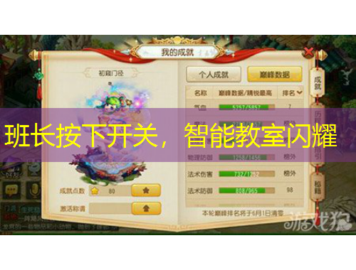 班長按下開關(guān)，智能教室閃耀