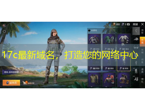 17c最新域名，打造您的網(wǎng)絡(luò)中心