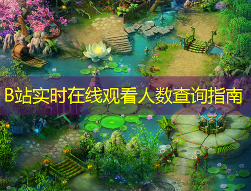 B站實(shí)時(shí)在線(xiàn)觀看人數(shù)查詢(xún)指南