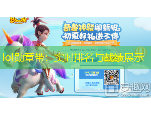 lol勛章帶：實(shí)時(shí)排名與戰(zhàn)績展示