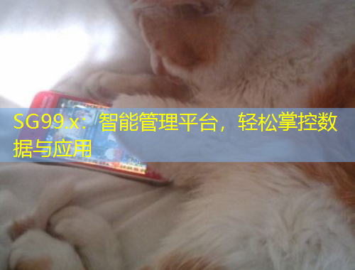 SG99.x：智能管理平臺(tái)，輕松掌控?cái)?shù)據(jù)與應(yīng)用
