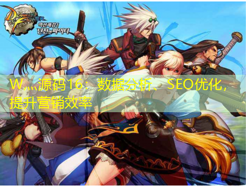 W灬源碼16：數據分析、SEO優(yōu)化，提升營銷效率