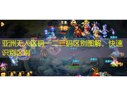 亞洲無人區(qū)碼一二三碼區(qū)別圖解，快速識別區(qū)別