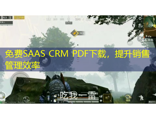 免費(fèi)SAAS CRM PDF下載，提升銷售管理效率