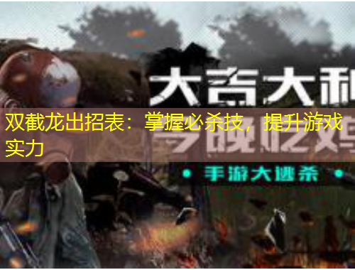 雙截龍出招表：掌握必殺技，提升游戲?qū)嵙? title=