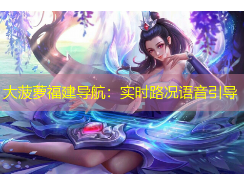 大菠蘿福建導(dǎo)航：實(shí)時(shí)路況語音引導(dǎo)