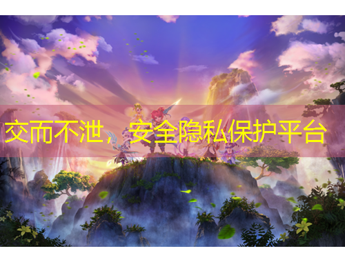 交而不泄，安全隱私保護平臺