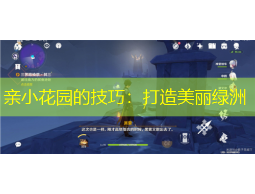 親小花園的技巧：打造美麗綠洲