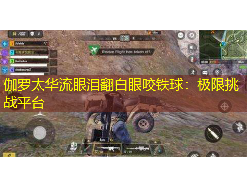 伽羅太華流眼淚翻白眼咬鐵球：極限挑戰(zhàn)平臺