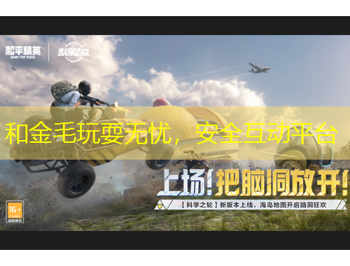 和金毛玩耍無憂，安全互動(dòng)平臺(tái)