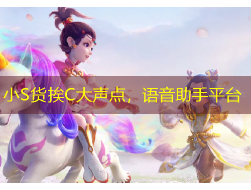 小S貨挨C大聲點(diǎn)，語音助手平臺(tái)