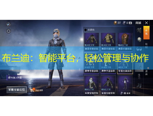 布蘭迪：智能平臺，輕松管理與協(xié)作