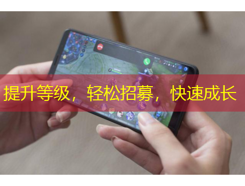 提升等級，輕松招募，快速成長