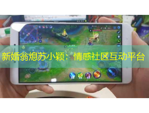 新婚翁熄蘇小穎：情感社區(qū)互動(dòng)平臺(tái)