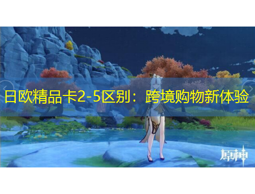 日歐精品卡2-5區(qū)別：跨境購(gòu)物新體驗(yàn)