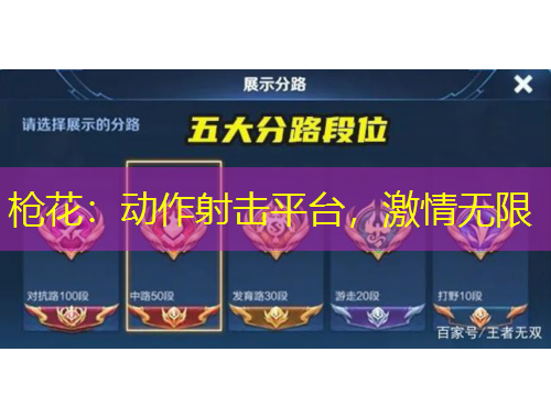 槍花：動(dòng)作射擊平臺(tái)，激情無限