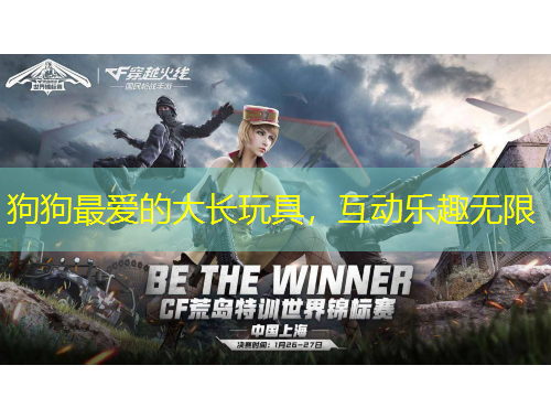 狗狗最愛的大長玩具，互動樂趣無限