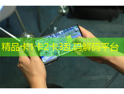 精品卡1卡2卡3亂碼解碼平臺