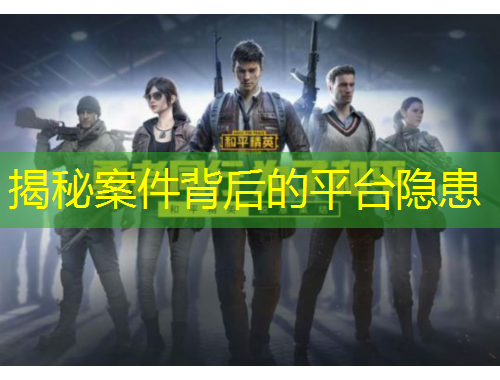 揭秘案件背后的平臺隱患