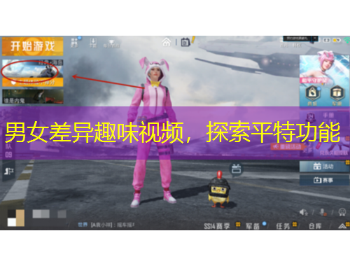 男女差異趣味視頻，探索平特功能