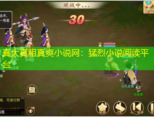 真大真粗真爽小說網(wǎng)：猛烈小說閱讀平臺