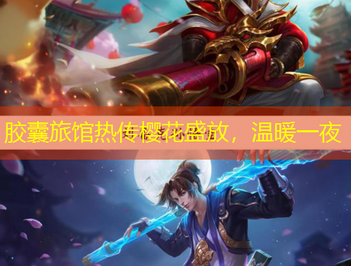 膠囊旅館熱傳櫻花盛放，溫暖一夜