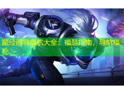 藏經(jīng)閣導(dǎo)福航大全：福慧指南，導(dǎo)航福祉