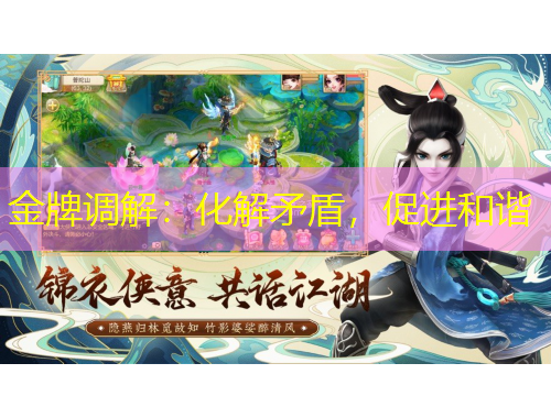 金牌調(diào)解：化解矛盾，促進(jìn)和諧