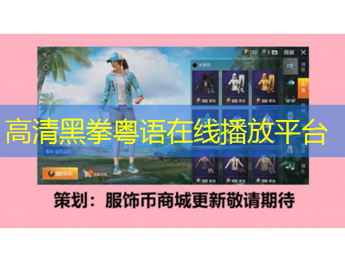 高清黑拳粵語在線播放平臺(tái)