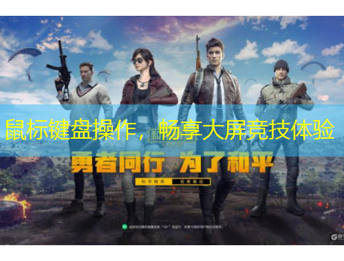 鼠標鍵盤操作，暢享大屏競技體驗