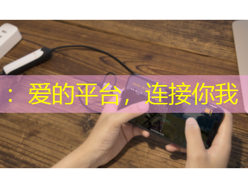 ：愛的平臺，連接你我