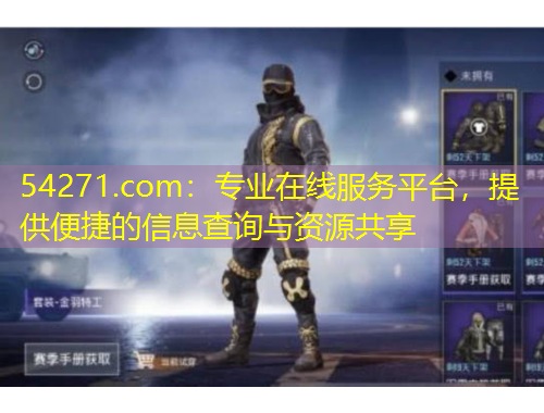 54271.com：專業(yè)在線服務(wù)平臺，提供便捷的信息查詢與資源共享