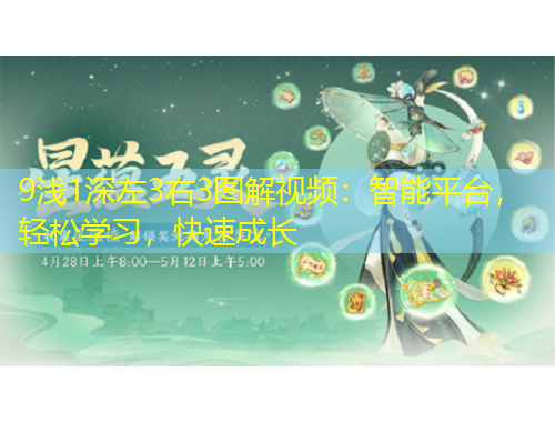 9淺1深左3右3圖解視頻：智能平臺，輕松學習，快速成長