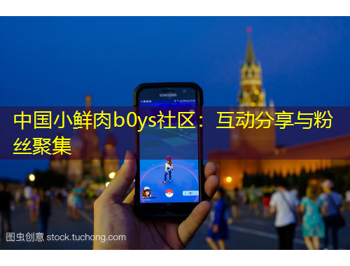 中國小鮮肉b0ys社區(qū)：互動分享與粉絲聚集