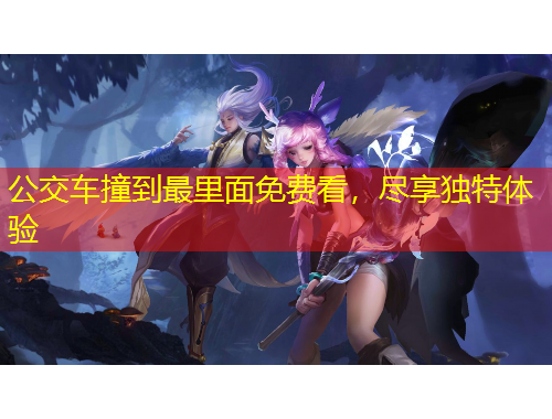 公交車撞到最里面免費(fèi)看，盡享獨(dú)特體驗(yàn)