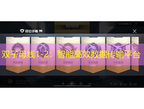 雙子母線1-2：智能高效數(shù)據(jù)傳輸平臺(tái)