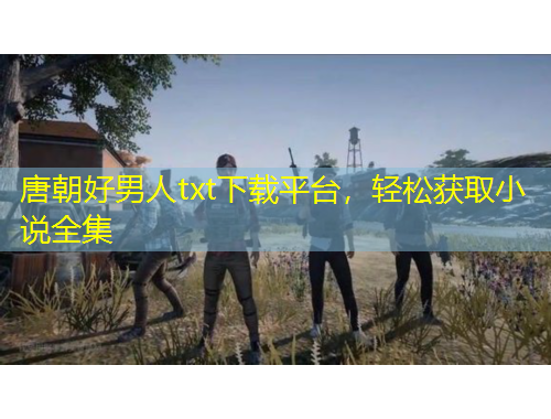 唐朝好男人txt下載平臺，輕松獲取小說全集