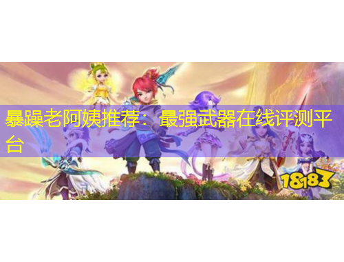 暴躁老阿姨推薦：最強(qiáng)武器在線評(píng)測(cè)平臺(tái)