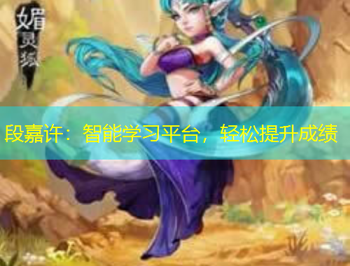 段嘉許：智能學(xué)習(xí)平臺，輕松提升成績