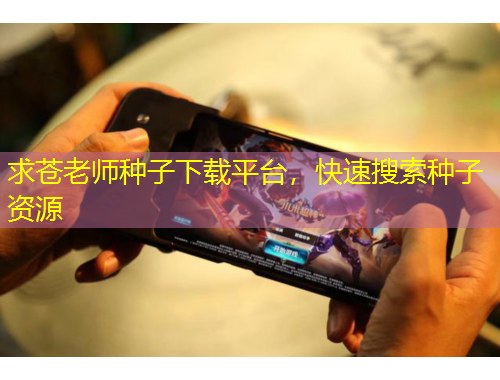 求蒼老師種子下載平臺，快速搜索種子資源