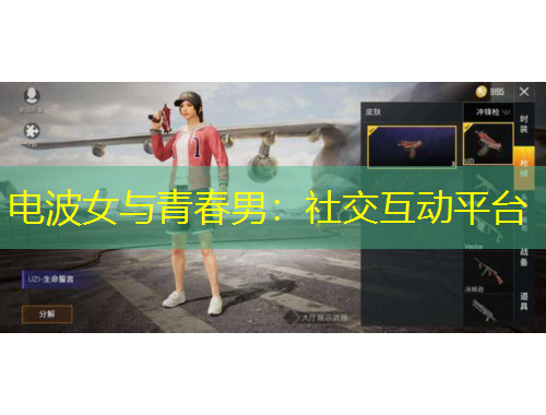 電波女與青春男：社交互動平臺