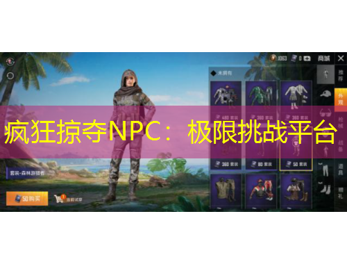 瘋狂掠奪NPC：極限挑戰(zhàn)平臺(tái)