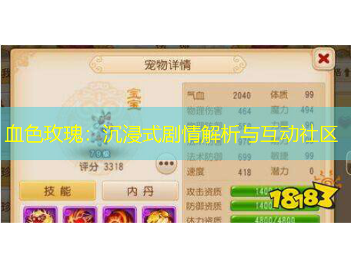 血色玫瑰：沉浸式劇情解析與互動(dòng)社區(qū)